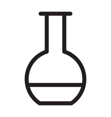 Volumetric Flask satırı vektör simgesi