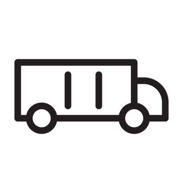 dağıtım hattı vektör simgesi