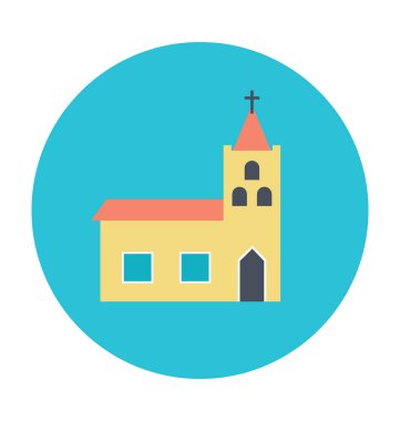 Chapel renkli vektör çizim