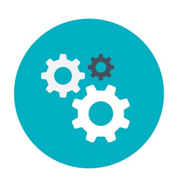 COG renkli vektör simgesi