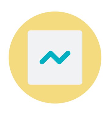 Mali rapor renkli vektör simgesi