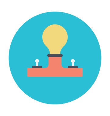 Yaratıcı renkli vektör simgesi