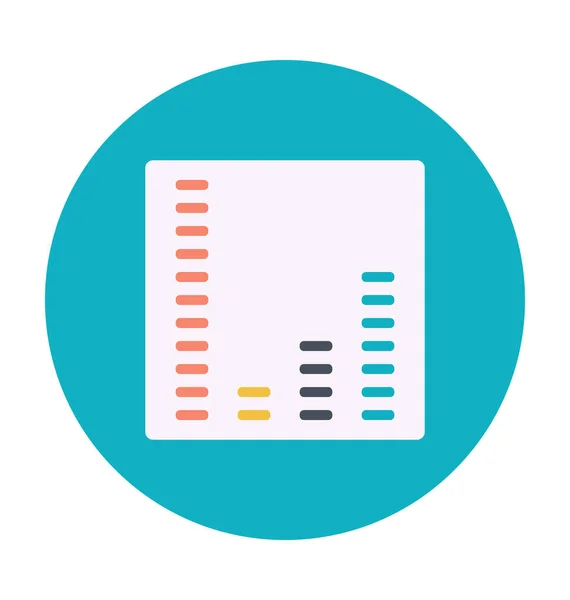 Barras Sonido Vector Color Icono — Archivo Imágenes Vectoriales