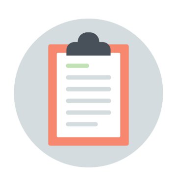 Pano renkli vektör simgesi