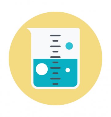 Kabı renkli vektör simgesi