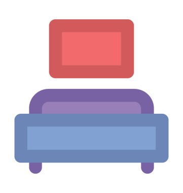 Tablo kalın vektör simge yol açtı