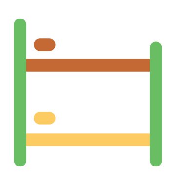 Ranza kalın satır vektör simgesi