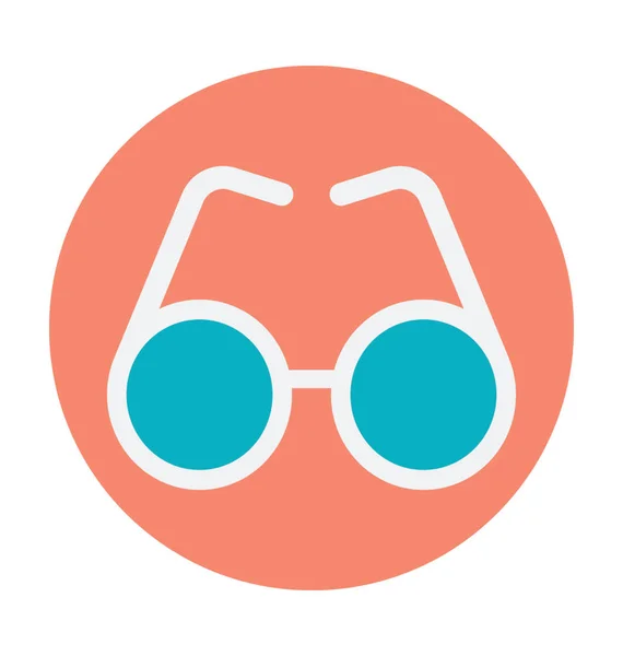 Gafas Icono Vector Color — Vector de stock