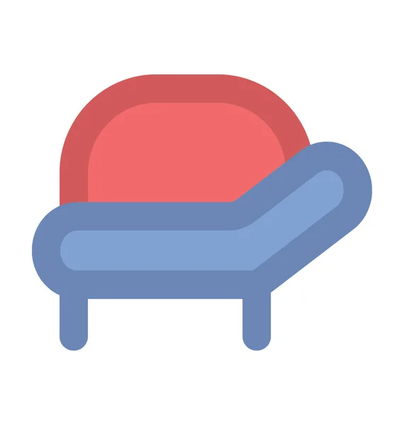 沙发粗体矢量图标 — 图库矢量图片
