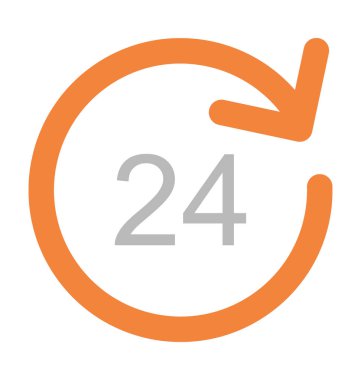 Tam hizmet kalın vektör simgesi