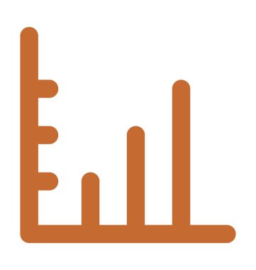 Grafik kalın vektör simgesi