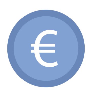 Sikke yığını kalın satırı simgesi