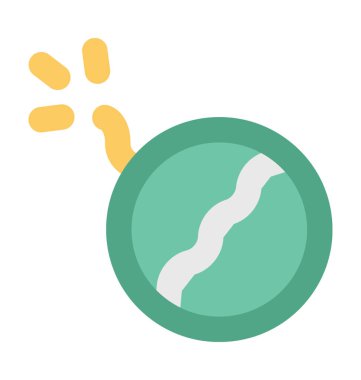 önemsiz şey kalın vektör simgesi