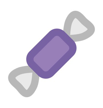 şeker kalın vektör simgesi