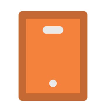 Mobil kalın vektör simgesi