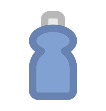 Su şişesi kalın vektör simgesi