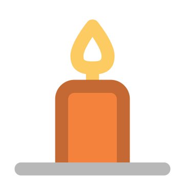 mum kalın vektör simgesi