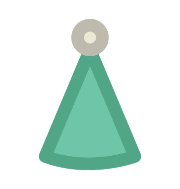 Parti Cap kalın vektör simgesi