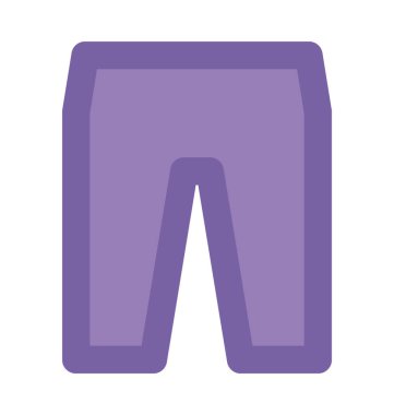 Resmi pantolon cesur vektör simgesi