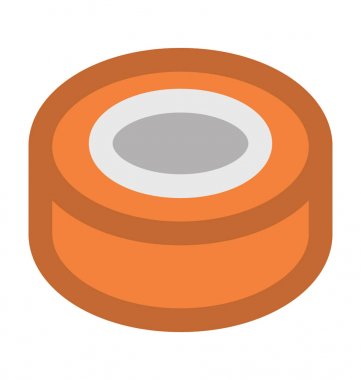 Yüz kremi kalın vektör simgesi