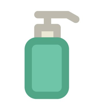 Sabun dispenseri kalın vektör simgesi