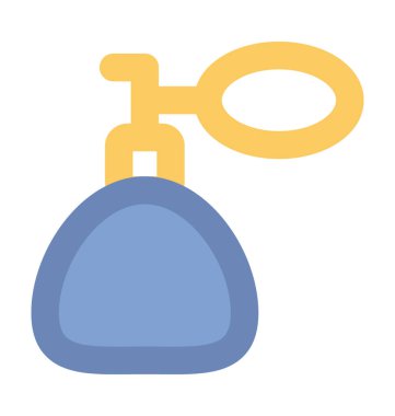 Parfüm kalın vektör simgesi