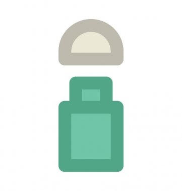 Saç kremi kalın vektör simgesi