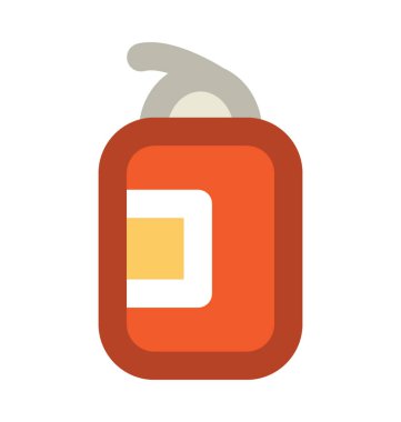 Sabun dispenseri kalın vektör simgesi