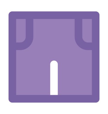 Resmi pantolon cesur vektör simgesi