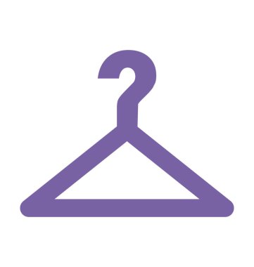 Askı kalın vektör simgesi