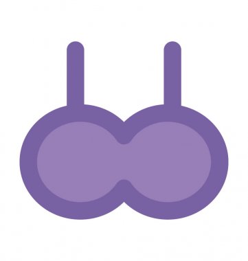 Brasserie kalın vektör simgesi