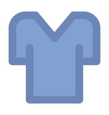 Jumper elbise kalın vektör simgesi