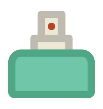 Tırnak cilası kalın vektör simgesi