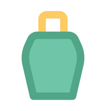 Krem şişe kalın vektör simgesi