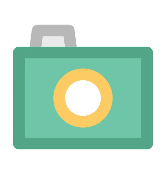Camera Bold Vector Icon — Stock Vector
