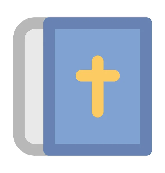 Библейская Жирная Векторная Икона — стоковый вектор