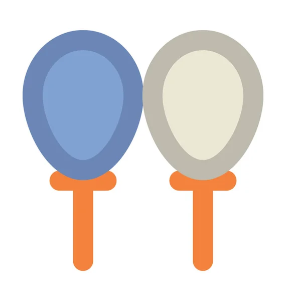 Ballonnen Vet Vector Icon — Stockvector