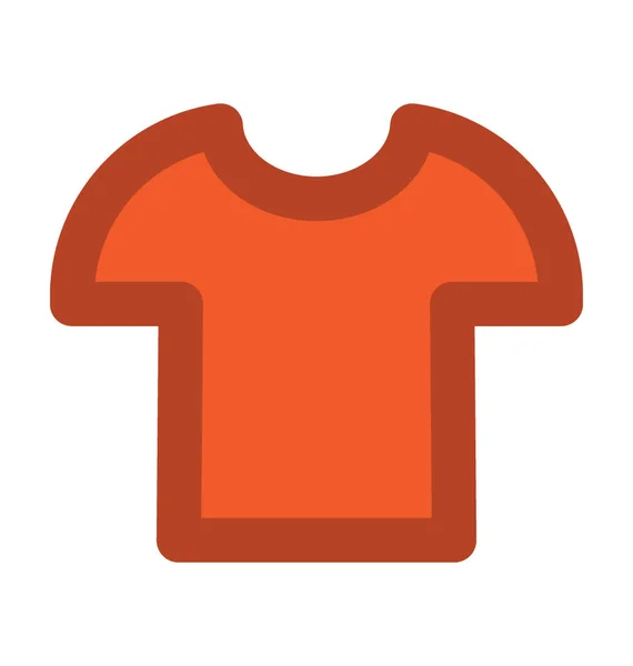 Hemd Fettes Vektor Symbol — Stockvektor