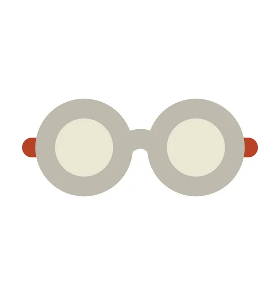 Brille Fettes Vektor Symbol — Stockvektor