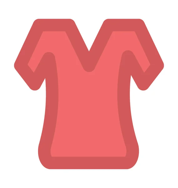 Hemd Fettes Vektor Symbol — Stockvektor