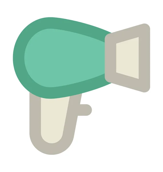 Blow Dryer Bold Vector Icon — Stock Vector