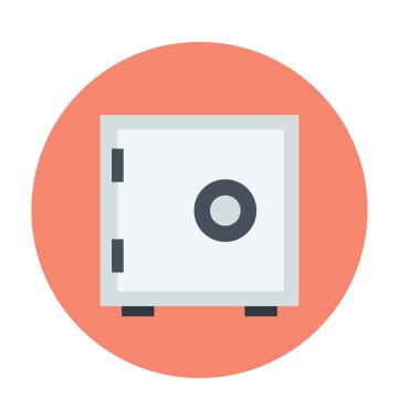 Banka tonoz renkli vektör simgesi 