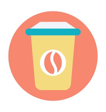 Kahve renkli vektör simgesi