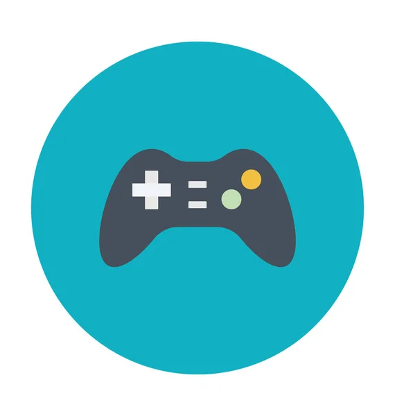 Joypad Color Vector Icono — Vector de stock