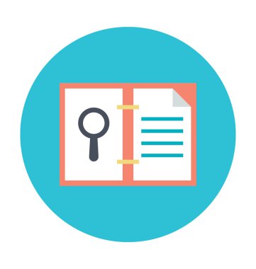 Pazarlama stratejisi renkli vektör simgesi 