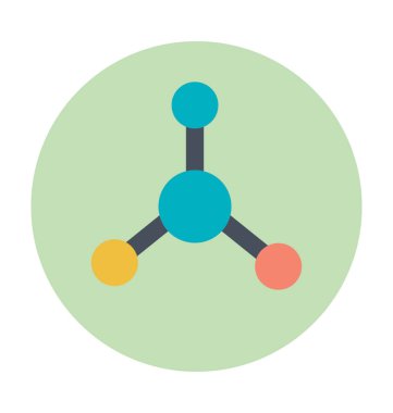 genel ağ renkli vektör simgesi