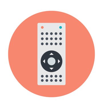 Uzak renkli vektör simgesi