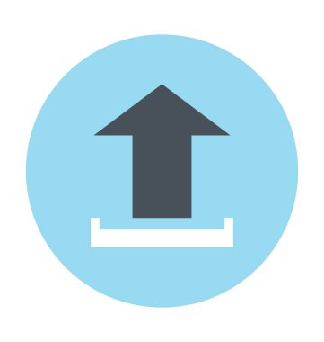 Renkli vektör simge yüklemek  