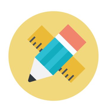 Çizim araçları vektör simgesi