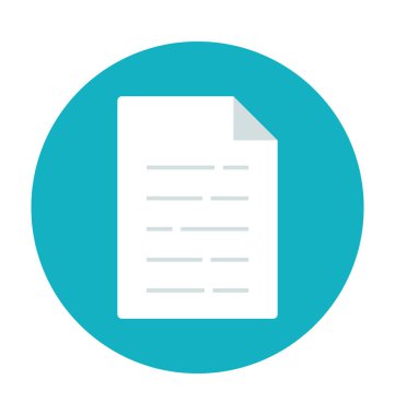 belge renkli vektör simgesi